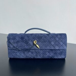 보테가 (징) 클러치 롱 핸드백 블루 741511