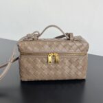 보테가 (징) 바니티 케이스 화장품 가방 브라운 789109