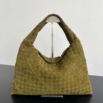 보테가 (징) 중형 양가죽 HOP 백 올리브 796262