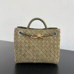 보테가 (징) 반려가죽 안디아모 미니 올리브 743568