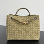 보테가 (징) 안디아모 소가죽 숄더백 올리브 743572