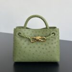 보테가 (징) 안디아모 미니 올리브 오스트리치 가방 805232