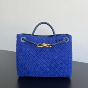 보테가 (징) 안디아모 소가죽 숄더백 블루 743572