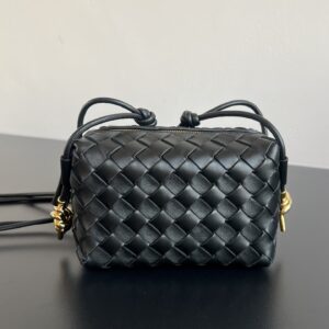 보테가 (징) 루프 카메라 백 미니 블랙 736125