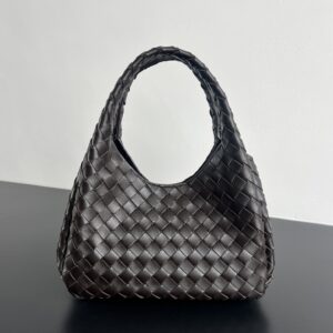 보테가 (징) 캠파나 핸드백 클래식 복고풍 갈색 854248