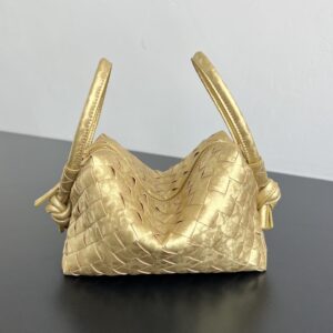 보테가 (징) 루프 클래식 핸드백 금색 796615