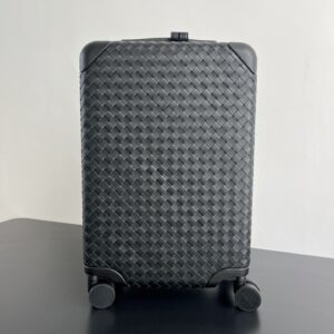 보테가 (징) BV编织 등기행 짐가방 블랙 851376