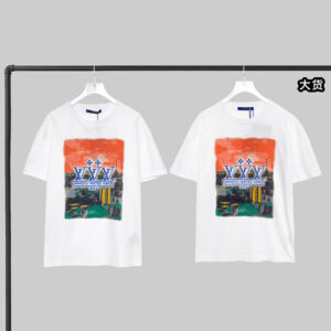 루이비통 【YD공장】 LV Vers United 그래픽 반팔 티셔츠