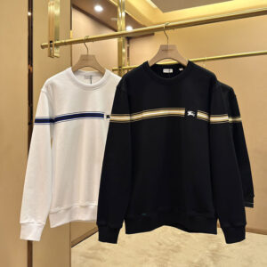 버버리 코튼 스트라이프 스웨트셔츠 맨투맨