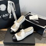 샤넬 25c 메리제인 리본