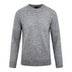 샤넬 【잔디집2】 CC로고 버튼 숄더 울 니트 스웨터（세븐）