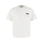 보테가베네타 【잔디집2】 인트레치아토 피마 코튼 저지 티셔츠（세븐）