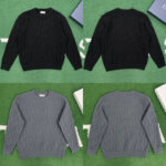 디올 [잔디집] 오블리크 니트 스웨터 (레어)