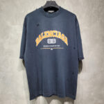 발렌시아가 [ ONE공장 ] 22SS MAISON 반팔 티셔츠 블랙 로고