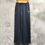 발렌시아가 [ ONE공장 ]  24SS 폴리티컬 캠페인 트랙팬츠 블랙