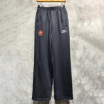 발렌시아가 [ ONE공장 ] 24SS 져지팬츠 와이드레그 로고 엠브로이드