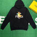 펜디 [ 잔디집 ] X FREGMT X 포켓몬 라운드 후드 티셔츠 “2COLOR”