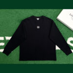 로에베 [ 잔디집 ] 24SS 아나그램 롱 슬리브 티셔츠 블랙
