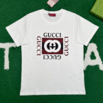 구찌 [ 잔디집 ] 24FW 리도컬렉션 티셔츠 저지 코튼 화이트 화이트