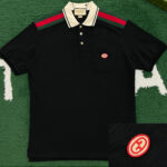 구찌 [ 잔디집 ] 인터로킹 GG 와펜 폴로 반팔 티셔츠 “2COLOR”
