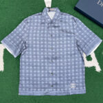 디올 [ 잔디집 ]  까나쥬 반소매 셔츠 그래픽 “2COLOR”