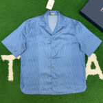 디올 [ 잔디집 ]  오블리크 모티브 반소매 셔츠 “2COLOR”