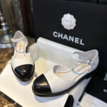 샤넬 24P 투톤 메리제인 스트랩 샌들 플랫슈즈  “35SIZE – 41SIZE”