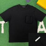 루이비통 [ 잔디집 ] LVSE 하프 다미에 포켓 티셔츠 “2COLOR”