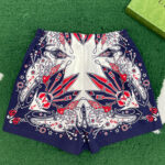 구찌 [ 잔디집 ]  반다나 프린트 코튼 숏 팬츠 “2COLOR”