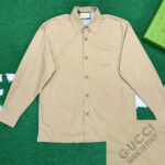 구찌 [ 잔디집 ] MADE IN ITALY 셔츠 자수 헤비 코튼 포플린