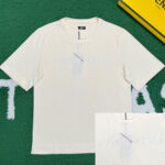 펜디 [ 잔디집 ] 3D 니들 오버사이즈 반팔 티셔츠 메이드 인 펜디