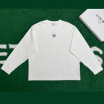 로에베 [ 잔디집 ] 24SS 아나그램 롱 슬리브 티셔츠 화이트